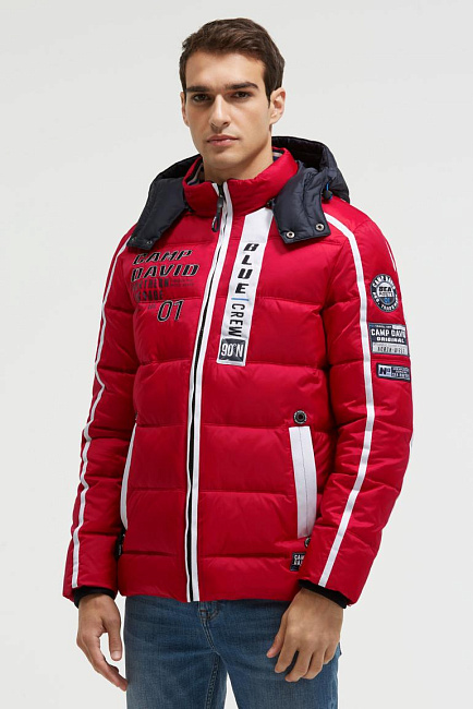 куртка bright red