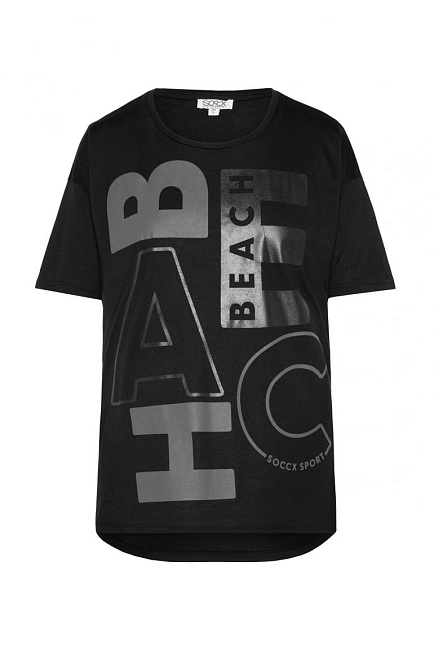 футболка oversize black