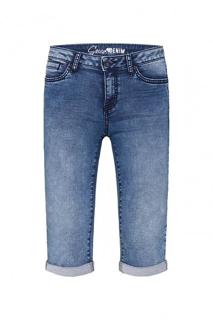 джинсы RO:MY mid blue jogg