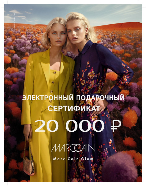 электронный сертификат номинал 20 000