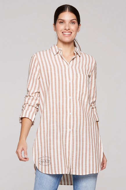 блуза milky beige