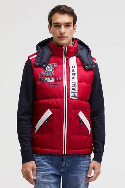 жилет bright red