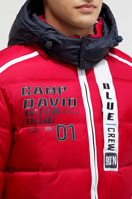 куртка bright red