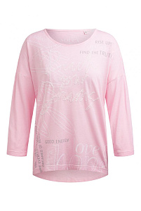 блуза oversize smooth rose