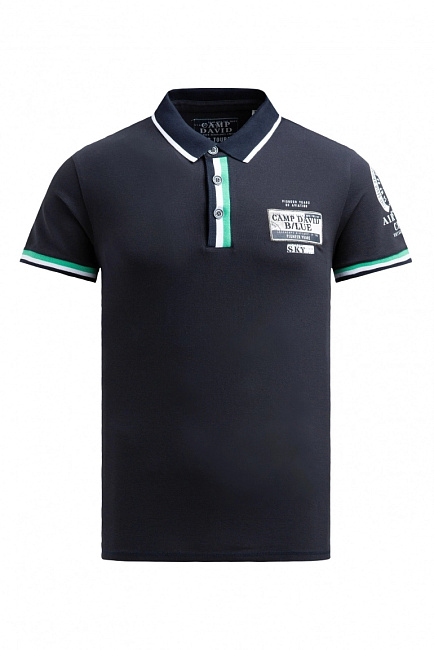 поло  blue navy