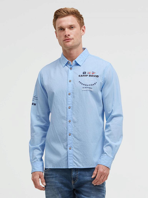 рубашка summer blue