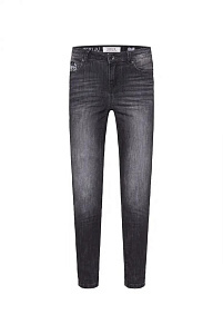 джинсы MI:RA:S125 leoprint black vintage