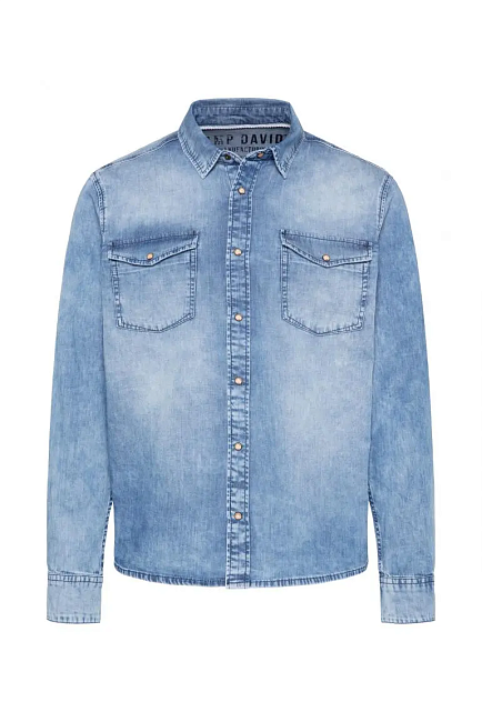 рубашка denim light blue bl.