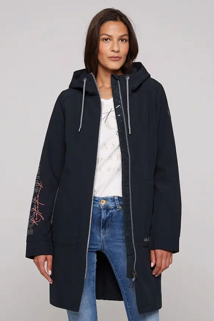 куртка softshell blue navy